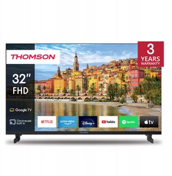 Telewizor 32" Smart Tv Led Fhd Fullhd Google