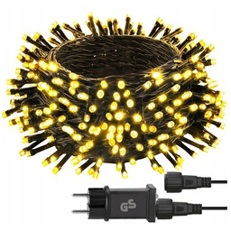 Lampki choinkowe 300 LED 22m IP44 8 trybów