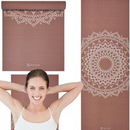 Mata do ćwiczeń jogi Gaiam Cinnamon Marrakesh 5
