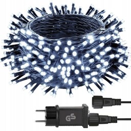 Lampki choinkowe 300 LED 22m IP44 8 trybów