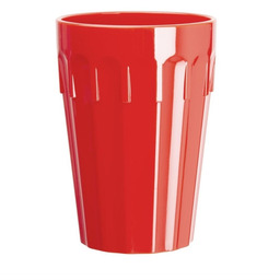 Kristallon Szklanka z poliwęglanu czerwona 260 ml (12