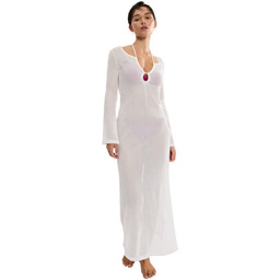 Długa koszula damska Triumph Beach MyWear Crochet Long