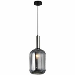 LAMPA wisząca ANTIOLA PND-5588-1L-SC+SG Italux szklana OPRAWA loftowy