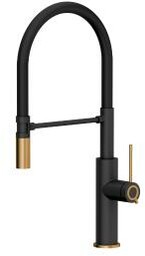 Quadron Gemma Q Line 3623501BLMPVDC1 Pure carbon/Miedź Stal