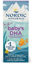 NORDIC NATURALS Baby''s DHA Fish Oil Witamina D3