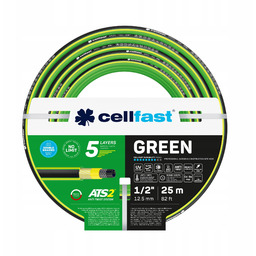 Wąż ogrodowy 5-warstwowy Cellfast Green ATS2 1/2" 25m