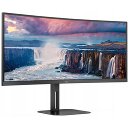 Aoc Monitor CU34V5C 34" Wqhd Curved Va 100Hz