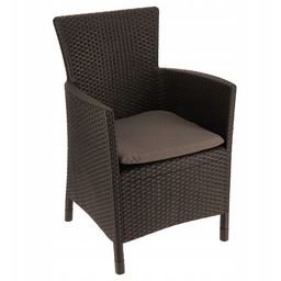 Fotel Ogrodowy Krzesło Allibert Poduszka Na Taras