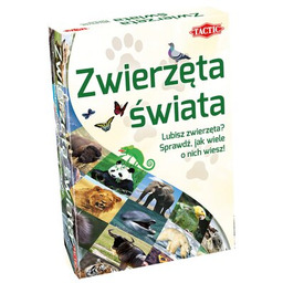 TACTIC Gra edukacyjna Quizy świata Zwierzęta świata 56423