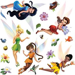 Disney wróżki do pokoju dziecięcego, naklejka ścienna, naklejka