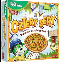 Trefl - Cztery Sery - Rodzinna Gra Planszowa,