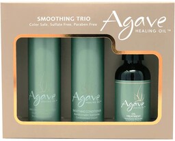 Agave zestaw do włosów Szampon Smoothing 89ml +