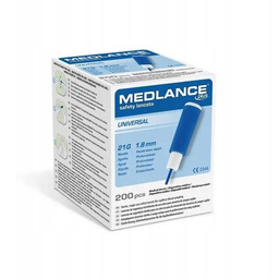 Nakłuwacze MEDLANCE PLUS 1.8mm 21G 200szt