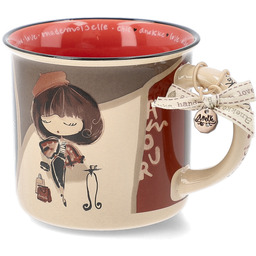 Anekke Wielokolorowy Porcelanowy Kubek Edycja Limitowana