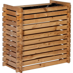 dobar 58448FSCe Podwyższona grządka z systemem wtykowym Larix