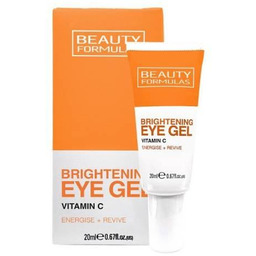 BEAUTY FORMULAS Rozjaśniający żel pod oczy Witamina C,