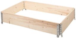 ATMOWOOD Ogrodzenie paletowe 1200 800 200 mm