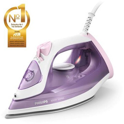 Żelazko parowe DST3010/30 seria 3000 fioletowo-biały Philips