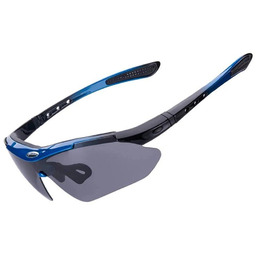 Okulary rowerowe Rockbros 10134PL polaryzujące - niebieskie