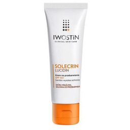 IWOSTIN SOLECRIN LUCIDIN SPF 50+ Krem przeciw przebarwieniom,