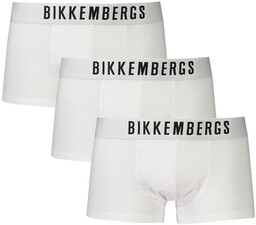 BIKKEMBERGS MĘSKIE BOKSERKI BIAŁE