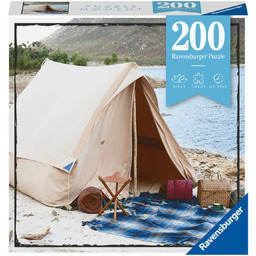 Ravensburger, puzzle, Momenty, Camping, 200 el.