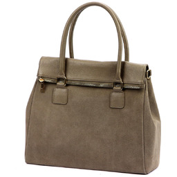 Kuferek do ręki damski skórzany torebka na ramię