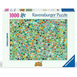 RAVENSBURGER Puzzle Challenge Animal Crossing (1000 elementów)