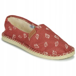 HAVAIANAS ESPADRYLE CZERWONE ZE WZOREM 41 1ŻTE