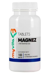 Magnez 450 mg + Witamina B6 Tabletki, MyVita