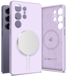 TECH-PROTECT LIQUID SILICONE MAGSAFE GALAXY S25 ULTRA MAUVE
