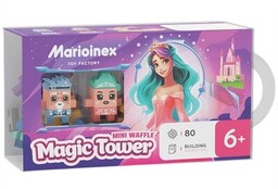 MARIOINEX Klocki elastyczne Mini Waffle Księżniczka: Magiczna Wieża