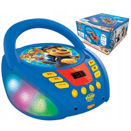 Odtwarzacz CD Psi Patrol Boombox Bluetooth Aux