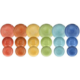 Tognana Kaleido Zespół obiadowy 18 szt