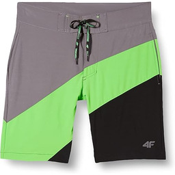 4F H4L20-SKMT005-45N Szorty Plazowe Meskie, Zielony