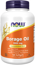 NOW Borage Oil 1000mg 120caps