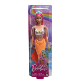 Barbie Syrenka, Lalka Pomarańczowy ogon, dla dzieci 3+