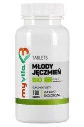 Młody Jęczmień BIO, Tabletki, Myvita