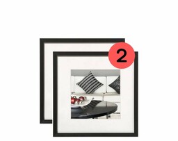 walther design Chair Ramka na Zdjęcia, Czarna, 20