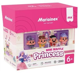 MARIOINEX Klocki elastyczne Mini Waffle Księżniczka 905784