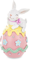 Figurka dekoracyjna wielkanocna królik króliczek 16,5x8,5x8,5 174985