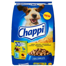 Karma dla psów CHAPPI, drób, 9 kg.