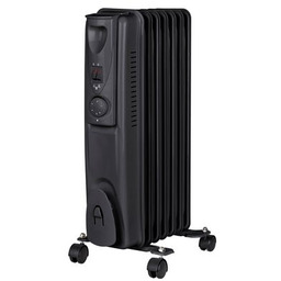 Grzejnik olejowy 7 elementów 1500