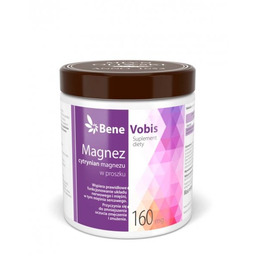 Bene Vobis - Magnez (cytrynian magnezu) - 500g
