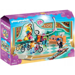 Playmobil City Life Sklep rowerowy i skateboardowy
