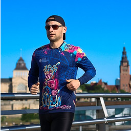 Koszulka męska długi rękaw 47. PKO Półmaraton Szczecin