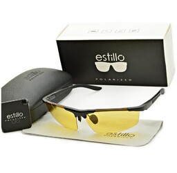 Estillo Męskie okulary rozjaśniająco-przyciemniające HD z fotochromem