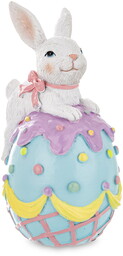 Figurka dekoracyjna wielkanocna królik króliczek 16,5x9x8,5 174984
