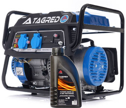 Agregat Prądotwórczy Prądu Tagred 1600W Avr +olej