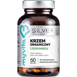 Krzem organiczny z pędów bambusa 70% naturalnej krzemionki